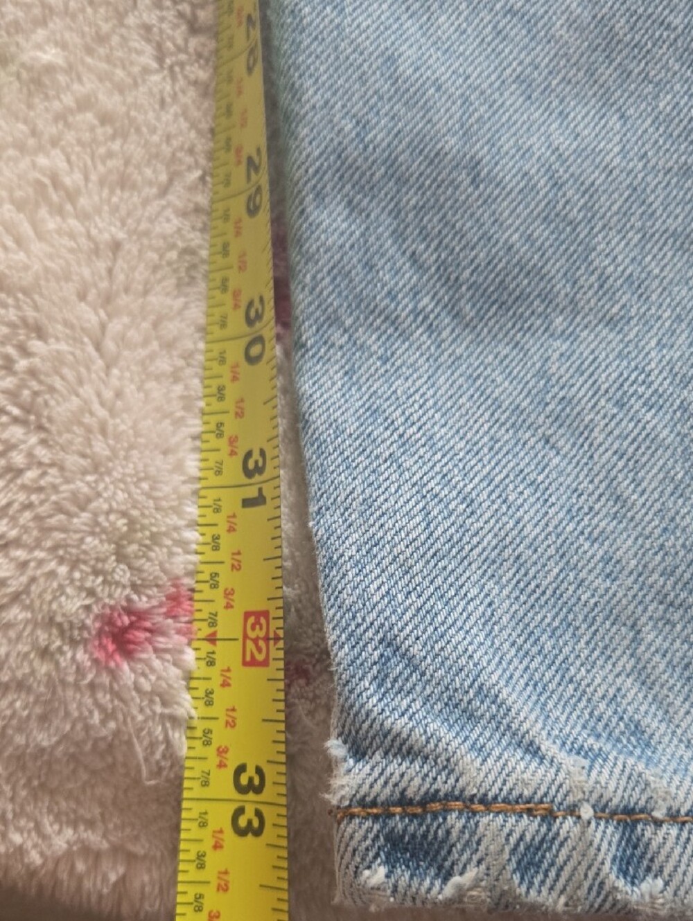 Levi's Light Blue Baggy Straight  Jeans - Picture 13 of 13